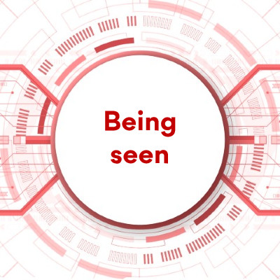 Being seen on the internet China  
