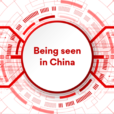 Being seen on the internet China