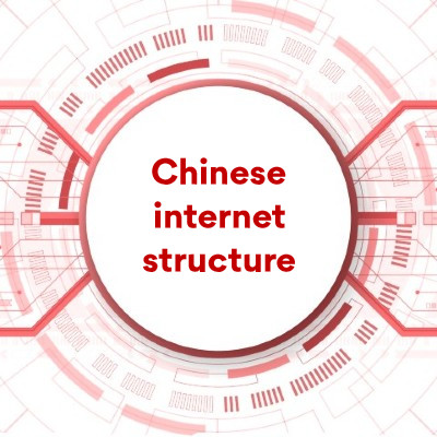 Chinese internet structure