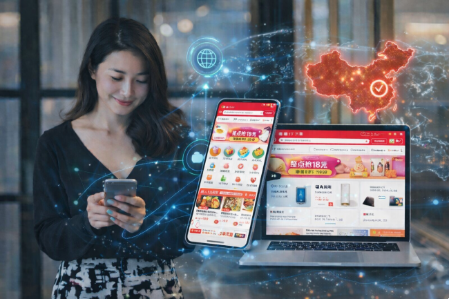 Chinese website look and feel