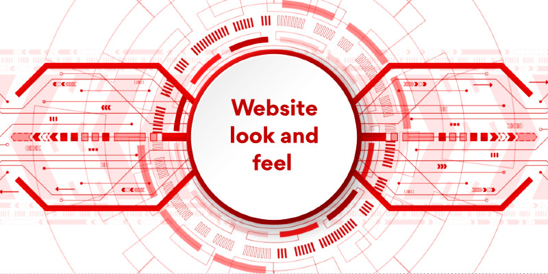 Website look and feel