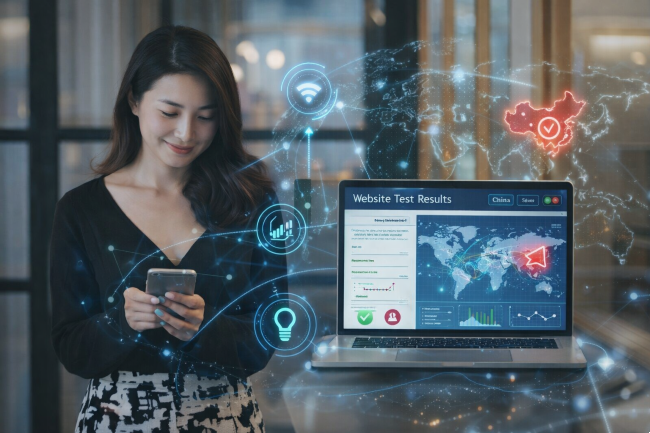 Website testing in China